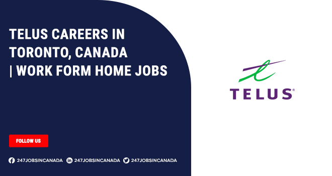 Telus Careers | Provide Home Jobs Opportunities For Freshers Telus Careers