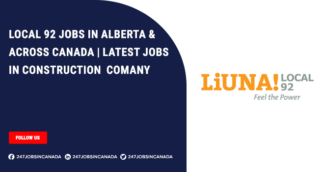 Local 92 Jobs | Offers A Range Of Opportunities Submit Application Online Local 92 Jobs | Offers A Range Of Opportunities