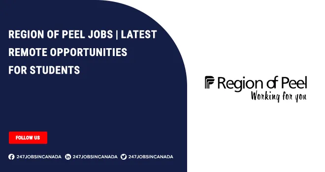 Region of Peel | Jobs Chance To Work From Home For Students Region of Peel Jobs